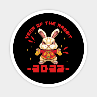 Year of the Rabbit 2023 Chinese New Year Magnet